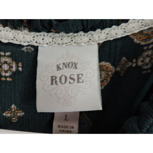 Knox Rose Prairie Style Blouse with Embroidery design - Picture 7 of 7